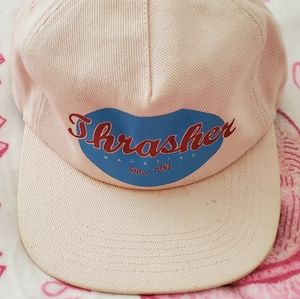 Thrasher pink logo hat